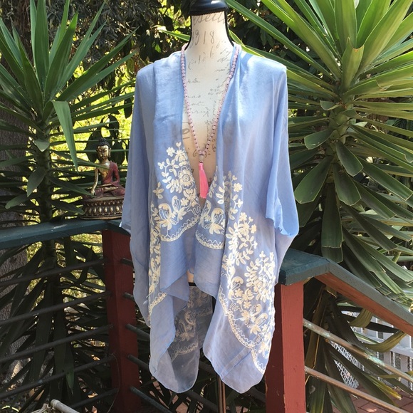 New! Embroidered K I M O.N O - Picture 3 of 8